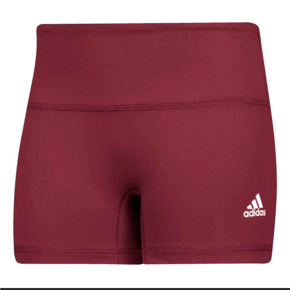 Adidas Climalite 4” inseam Burgundy Shorts Sz S